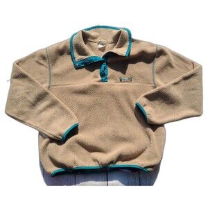 Vintage LL Bean Fleece Pullover Made in UsA